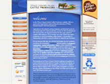 Tablet Screenshot of peicattleproducers.com